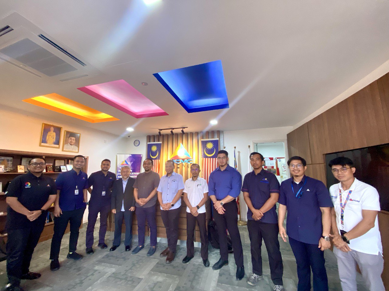 Mesyuarat antara TCOMM, SKMM, dan MRLSB