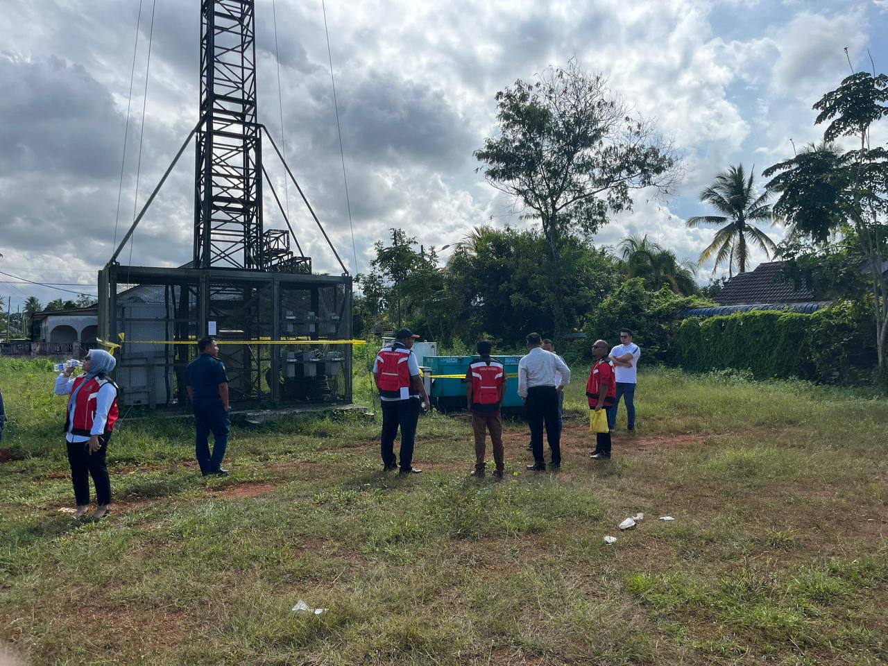 Operasi Penyitaan Struktur Telekomunikasi Jenis PBTS Oleh Majlis Daerah Besut (MDB)